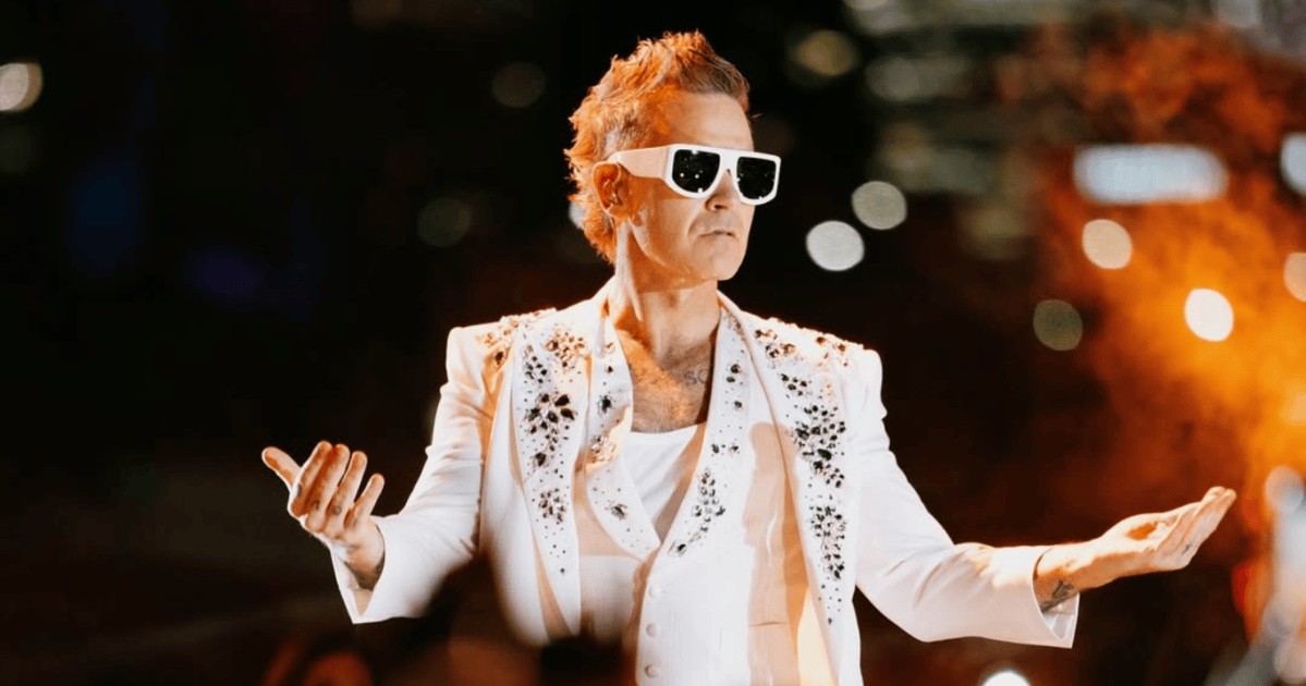 Robbie Williams realiza show único no Brasil; confira setlist e horários