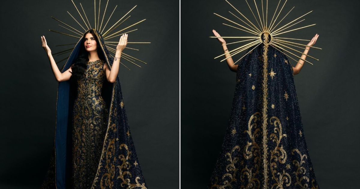 Miss Universe Brasil 2025 doa traje de Nossa Senhora Aparecida ao Santuário