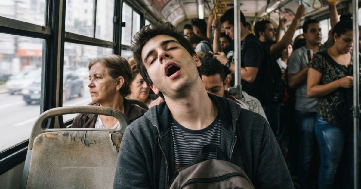 Por que algumas pessoas sentem sono e dormem dentro de veículos em movimento?