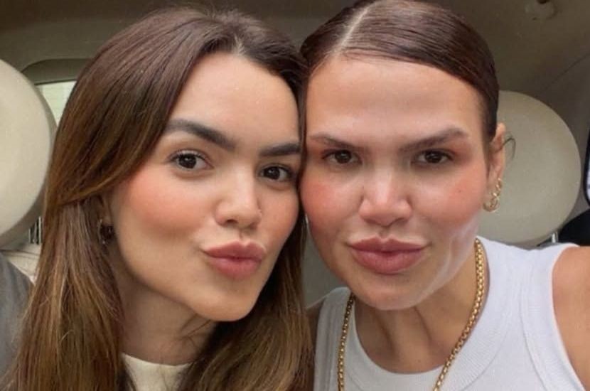 Suzanna Freitas e Thais Carla se encontram após web apontar semelhança