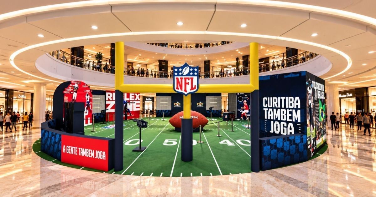 NFL leva experiência gratuita a Curitiba, Fortaleza e Belo Horizonte