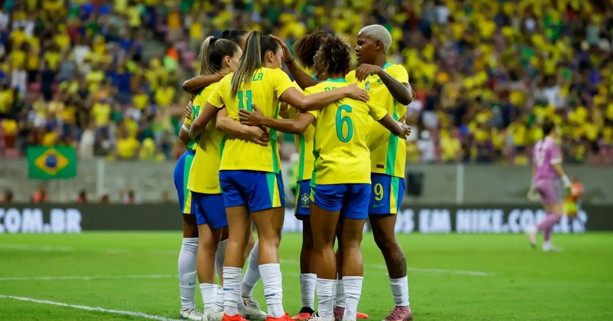 Seleção Brasileira feminina vacila e cede empate à Argentina em amistoso