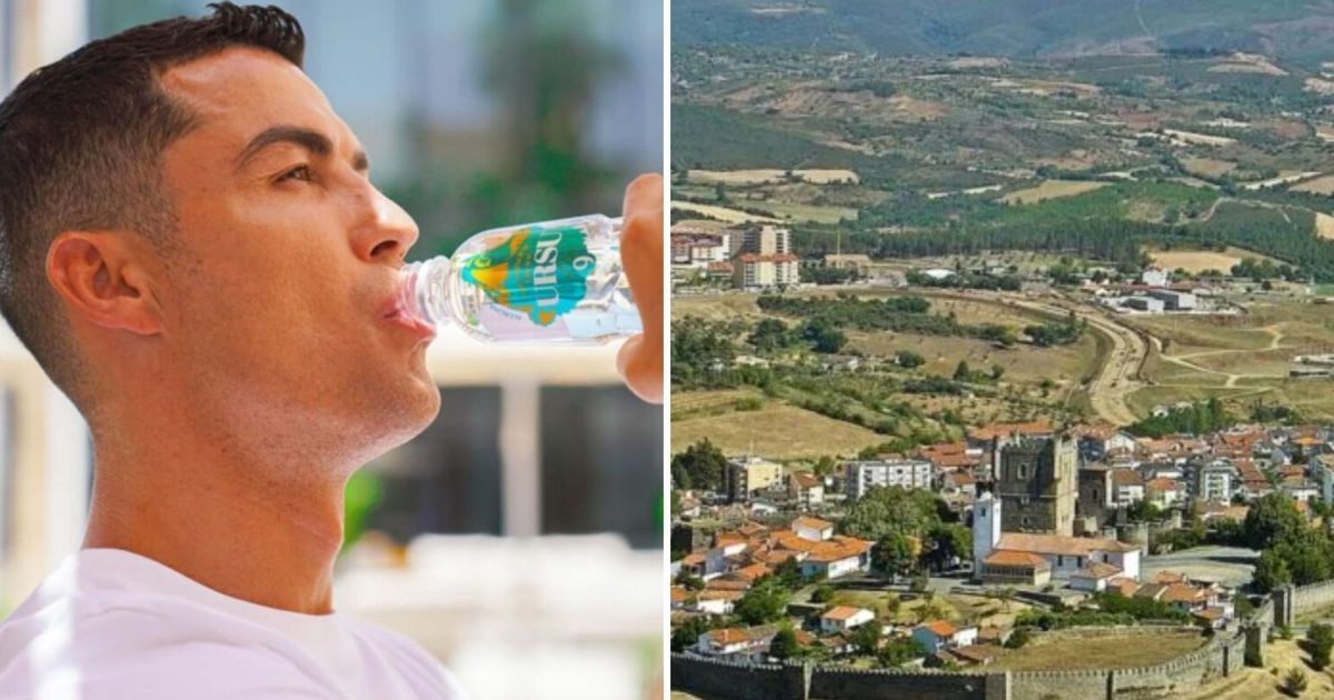 Cristiano Ronaldo aposta milhões em pequena aldeia de Portugal e planeja produção de água mineral em escala surpreendente