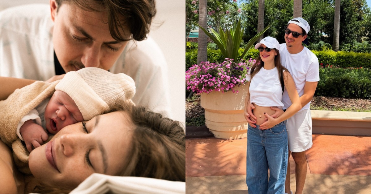 Atriz de “Malhação”, Caroline Dallarosa, dá à luz primeira filha; veja