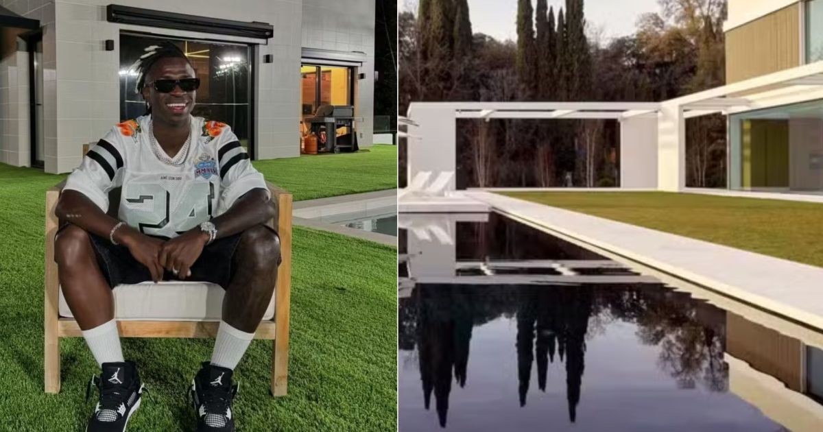 Vini Jr mora em mansão que já foi de Ronaldo Fenômeno – com três andares, piscinas, elevador e casa de hóspedes
