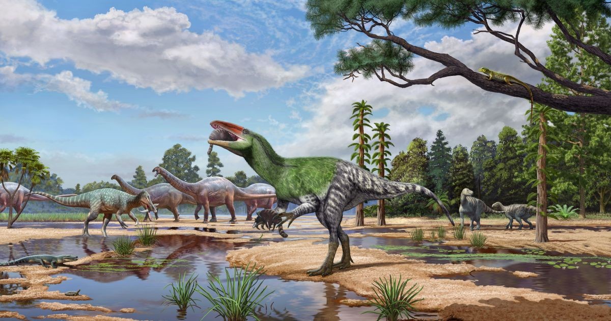 Fóssil encontrado em ilha ajuda pesquisadores a compreender grupo de enigmáticos dinossauros carnívoros
