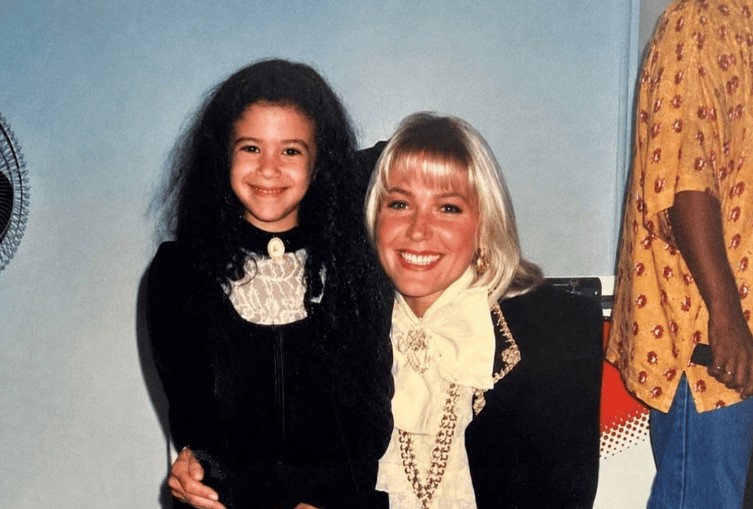 Ex-atriz que hoje é educadora resgata foto com Xuxa em “Sonho meu”
