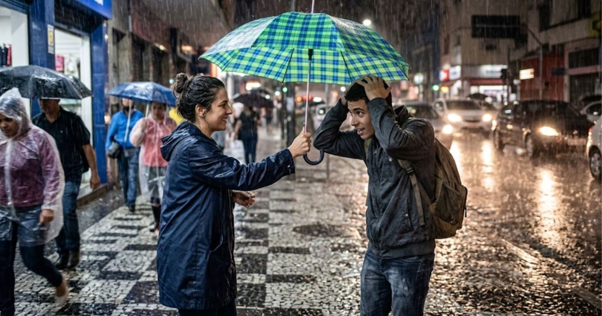 Emprestar o guarda-chuva no meio do temporal: o que a psicologia diz sobre quem para tudo para ajudar um desconhecido