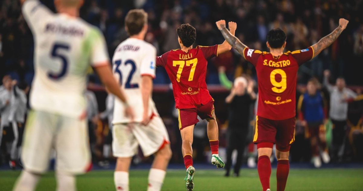 Roma vence Genoa e mantém invencibilidade no Campeonato Italiano