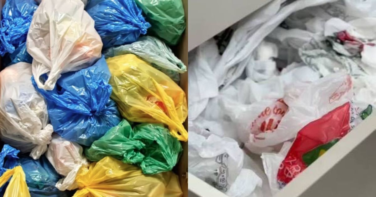 Você provavelmente tem uma sacola cheia de sacolas na cozinha — e a psicologia explica por que isso acontece sem você perceber