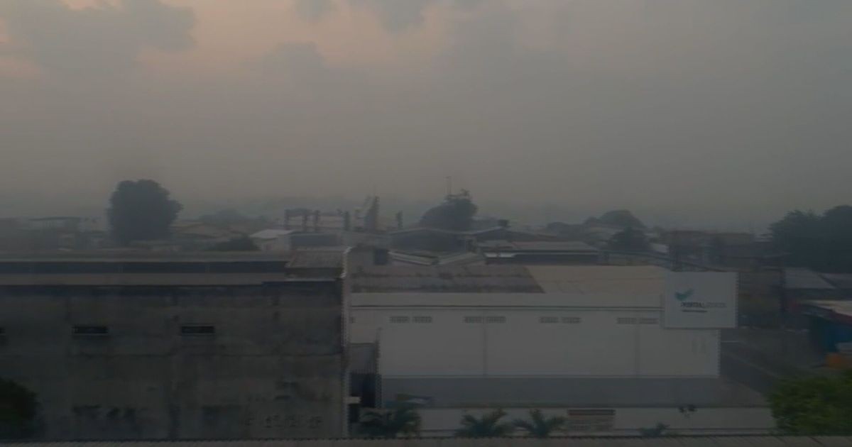 Fumaça mantém Manaus em alerta; qualidade do ar é ruim