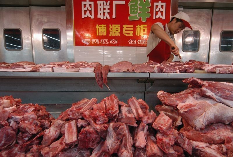 Produção de carne suína na China cresce 3,2% em 2026