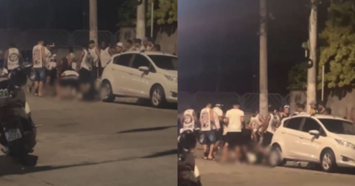 Vídeo: advogado é agredido por torcedores do Vasco em Cabo Frio, no RJ