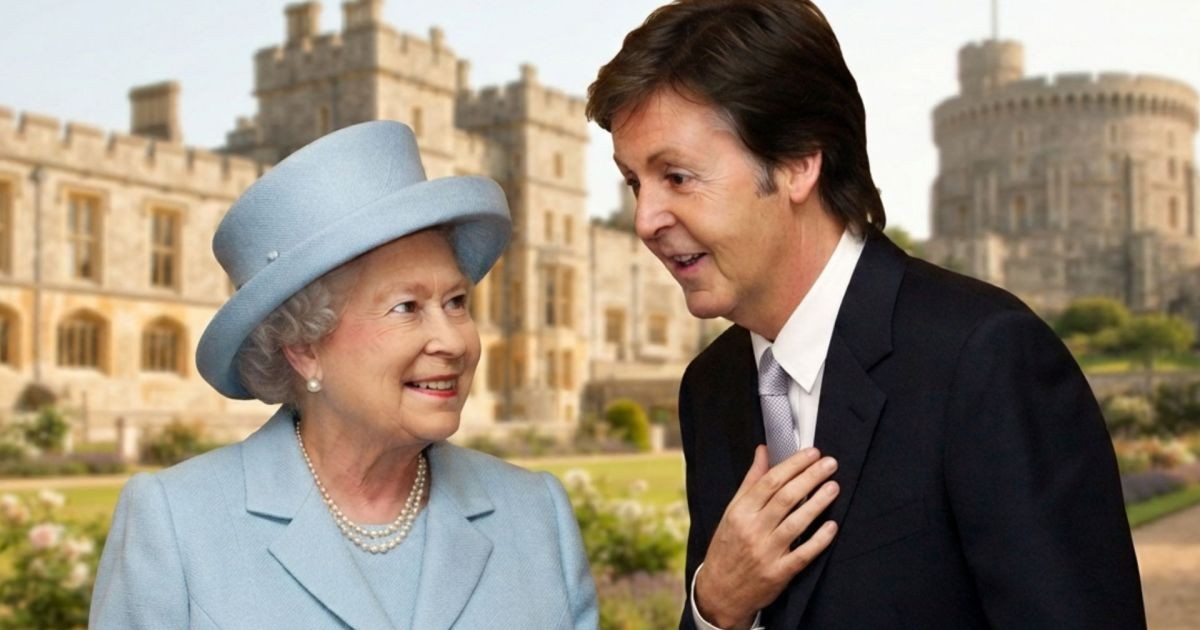 Esposa de Paul McCartney sugere que Rainha Elizabeth II tinha um possível “crush” no ex-Beatle