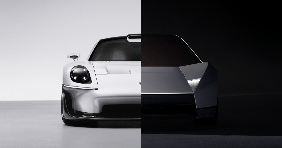 Tesla Roadster ofusca Porshe Mission S na web com revelação no mesmo dia