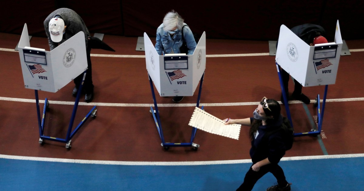 Democratas lideram disputa pelo Congresso dos EUA com 10 pontos