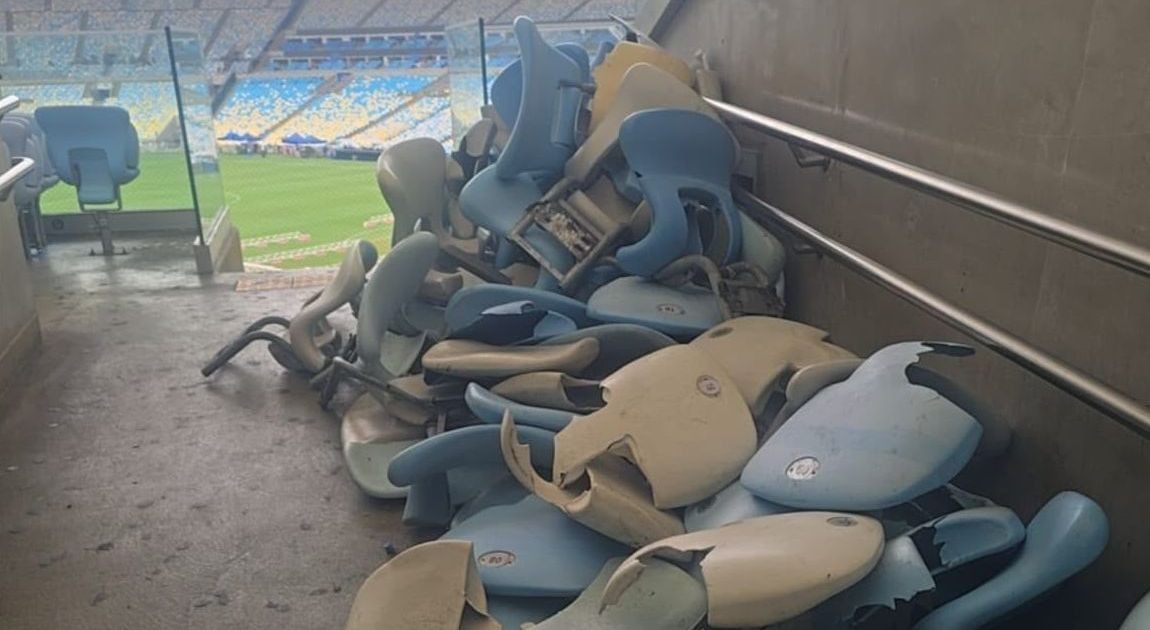 Flamengo acusa torcedores do Vasco de “atos de vandalismo” no Maracanã