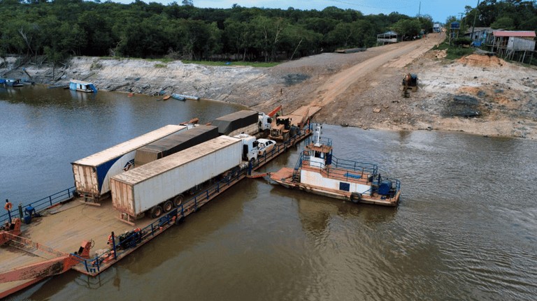 Antaq fiscaliza condições de travessias no AM durante estiagem