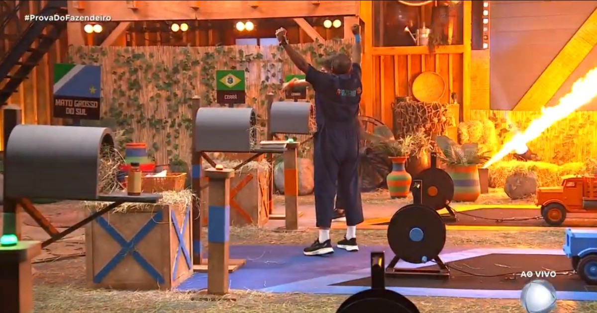 “A Fazenda 18”: Thaíde vence Prova do Fazendeiro; veja quem está na 5ª Roça