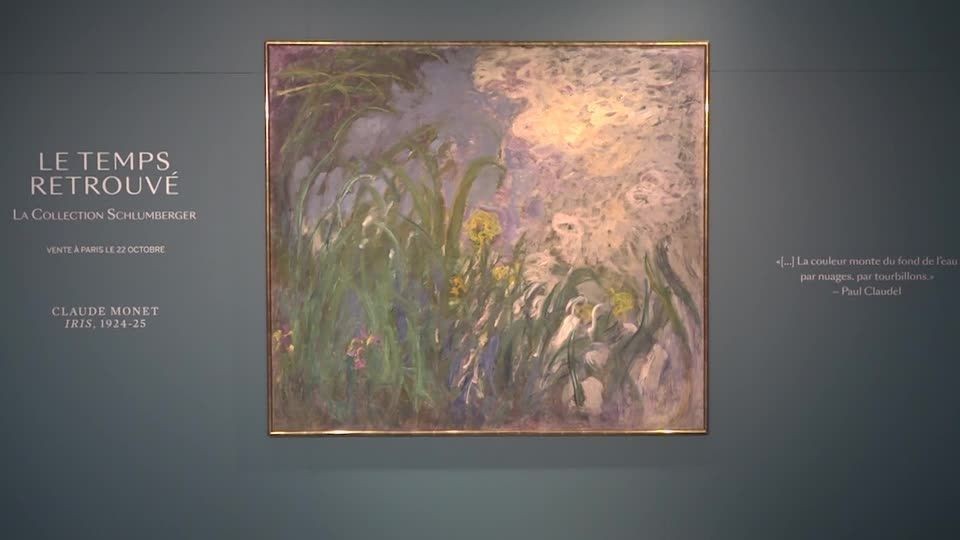 Tela desconhecida de Monet é vendida por 50 milhões de euros em Paris
