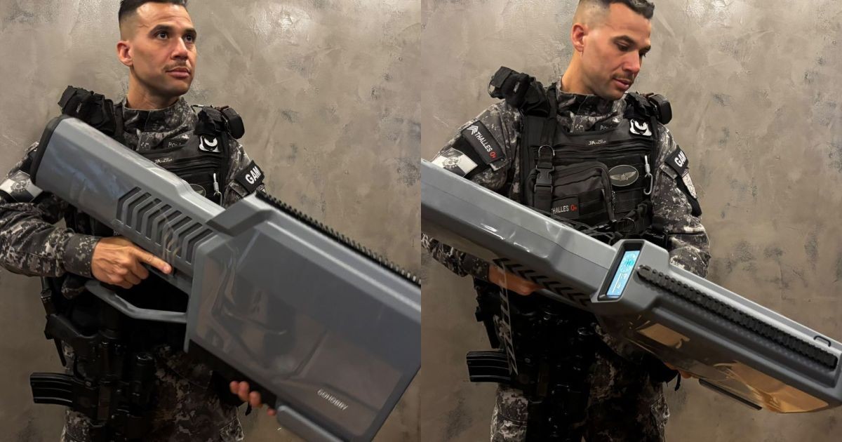 Polícias do Rio recebem primeiros fuzis antidrones contra o crime
