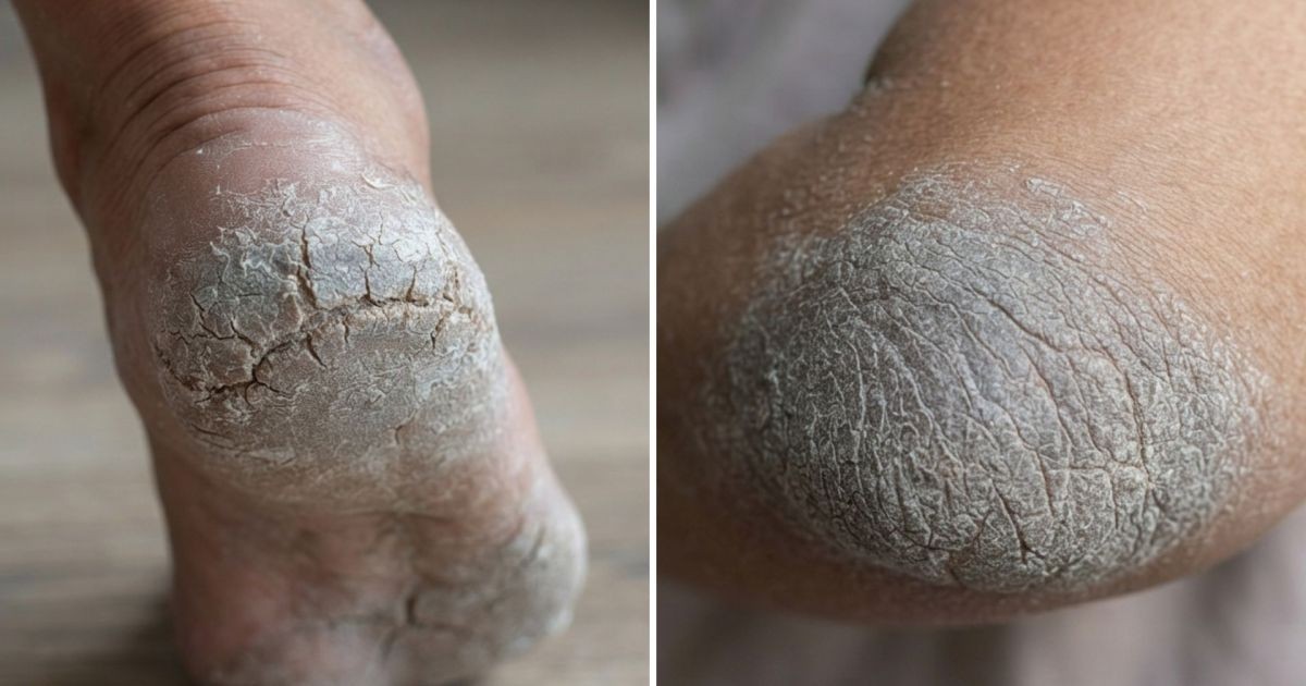 Como usar vaselina e hidratante para recuperar calcanhares e cotovelos ásperos no frio
