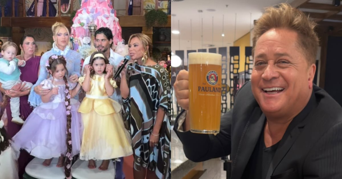 Web sobre falta de Leonardo na festa de Maria Flor: “Não liga para família”