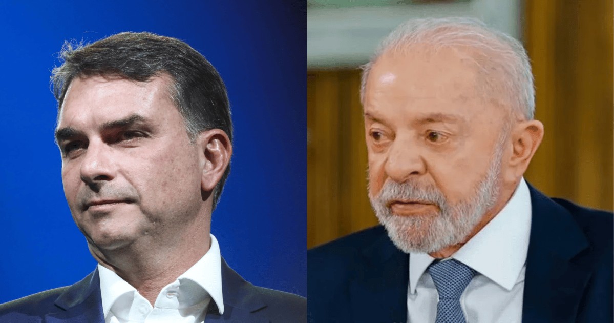 Pesquisas mostram Flávio numericamente à frente de Lula, na margem de erro