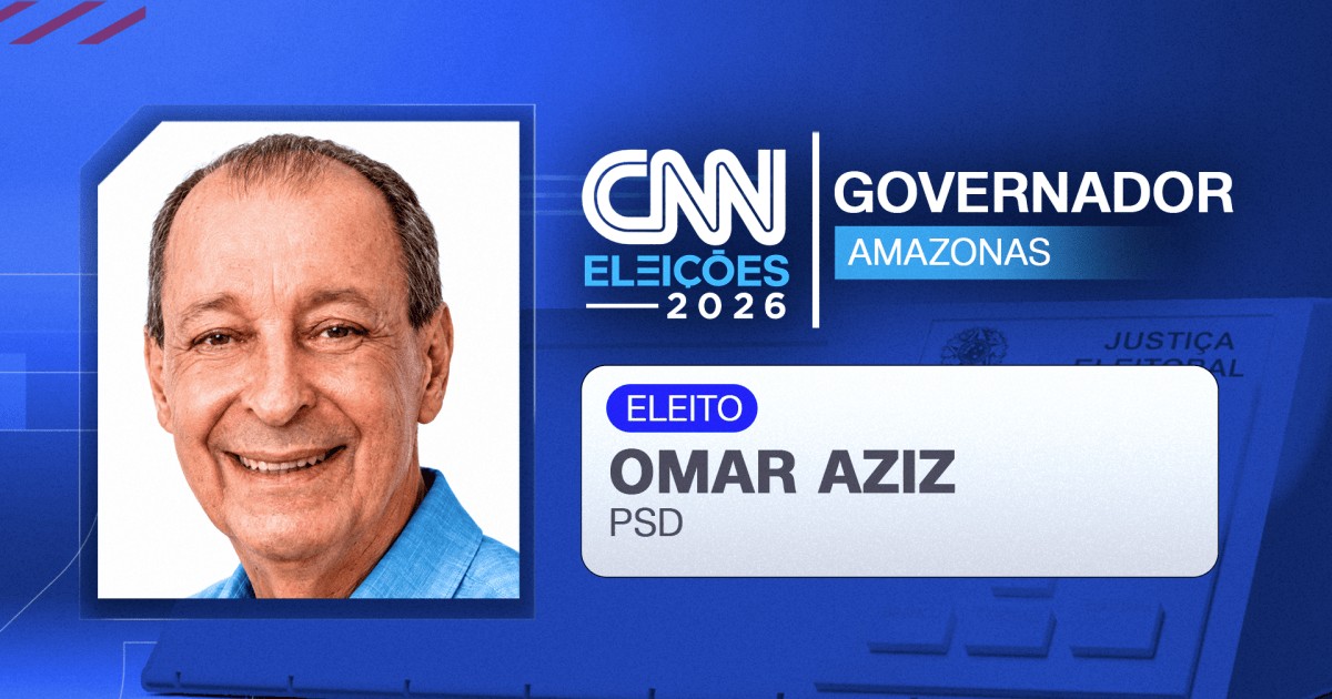 Omar Aziz é eleito governador do Amazonas no 2º turno