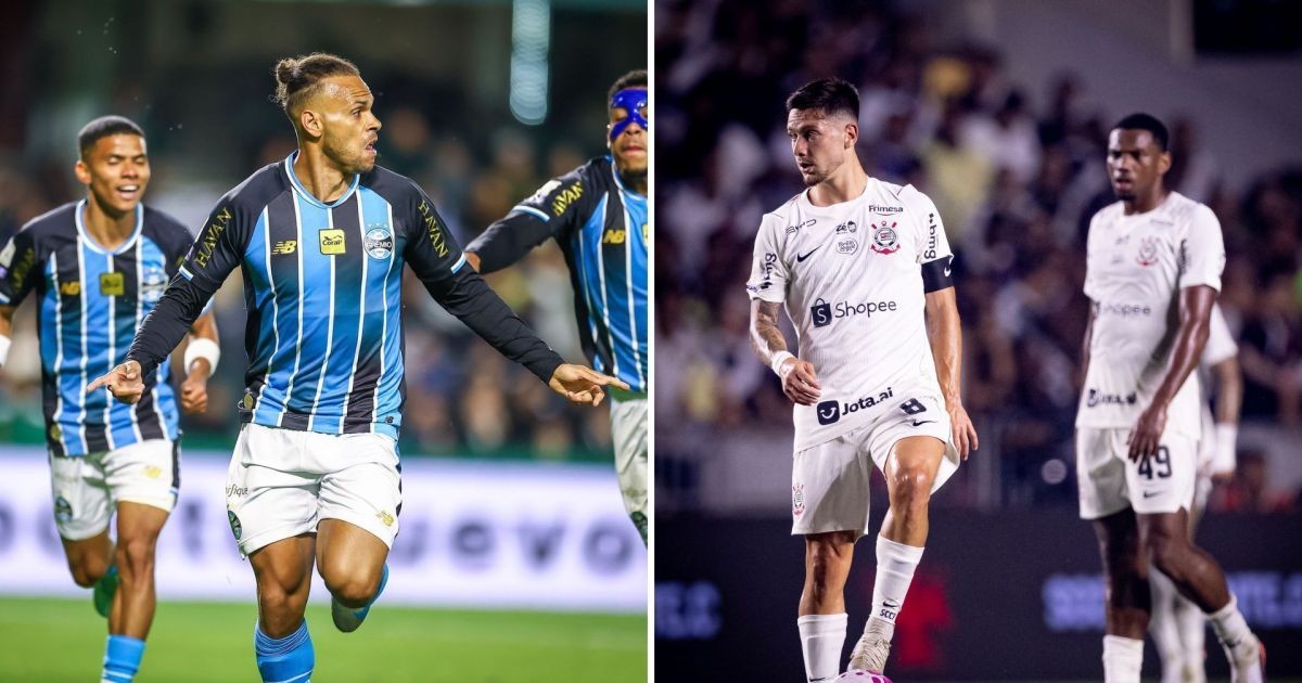 Risco de rebaixamento do Corinthians aumenta após vitória do Grêmio