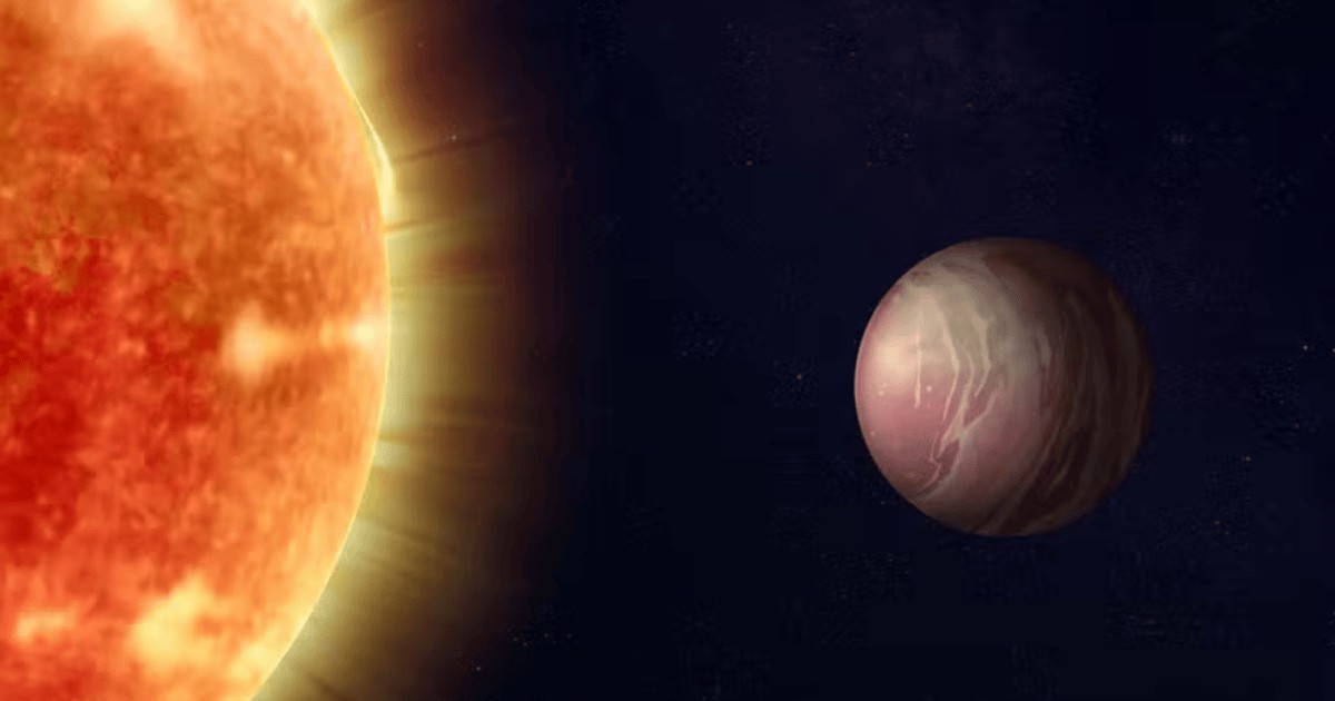 Cientistas encontram exoplaneta de lava com “protetor solar” natural, que reflete até 75% da luz de sua estrela