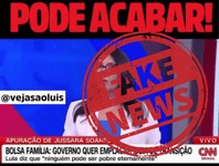 Vídeo da CNN é adulterado com fake news sobre fim do Bolsa Família