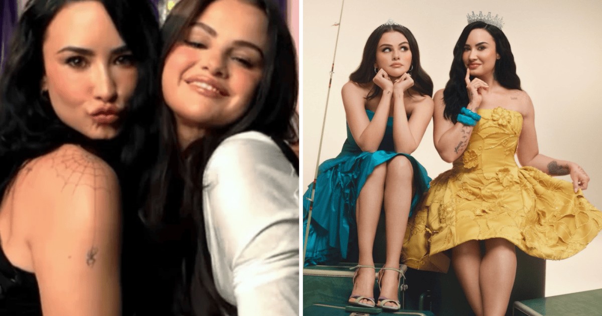 Selena Gomez e Demi Lovato anunciam parceria e recriam vídeo icônico
