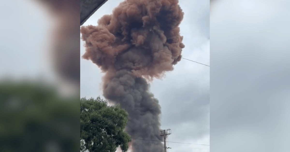 Polícia investiga explosão após reação química na CSN em Volta Redonda (RJ)