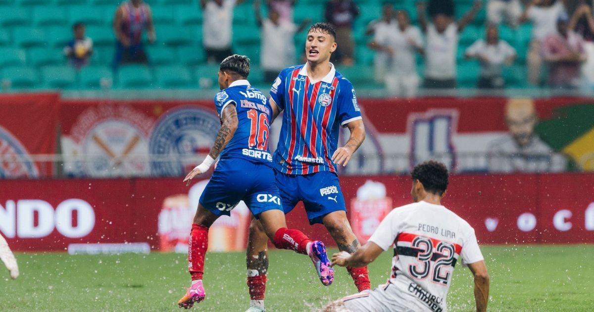 Bahia oscila após início avassalador, mas vence o São Paulo no Brasileirão