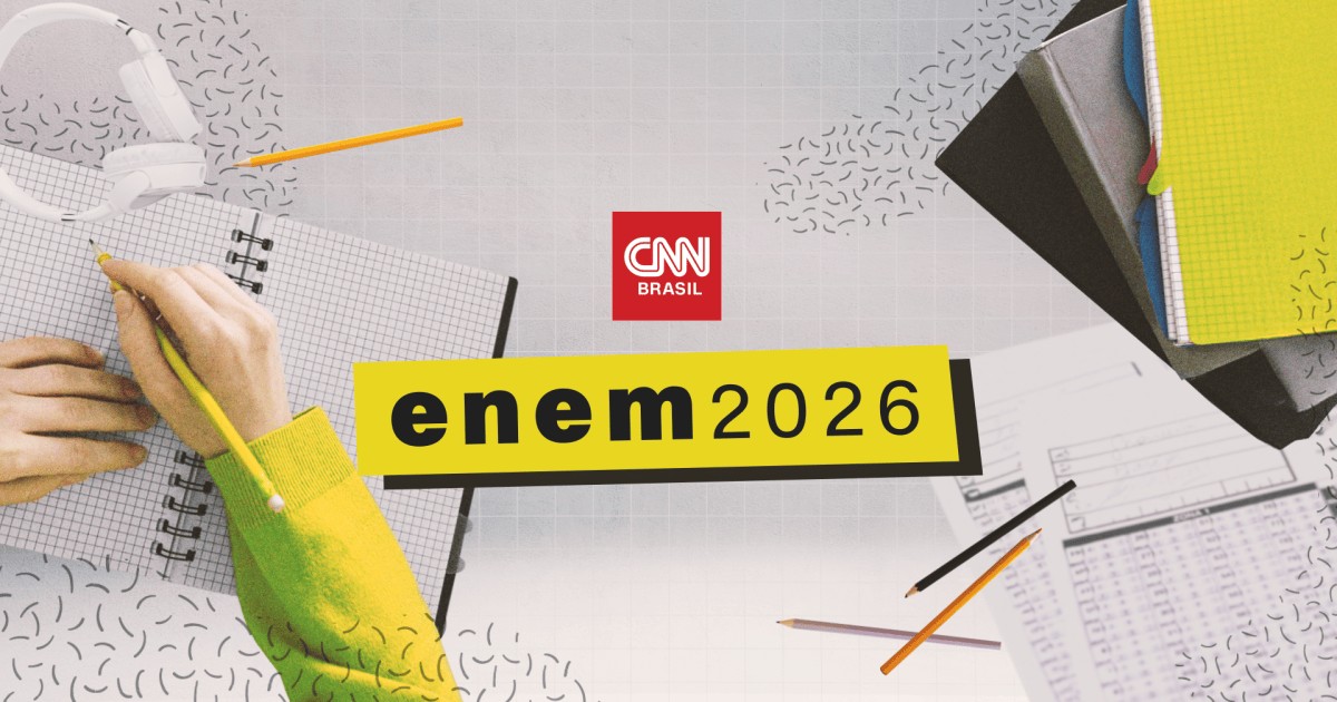 Enem 2026: CNN Brasil fará live com correção da prova em tempo real