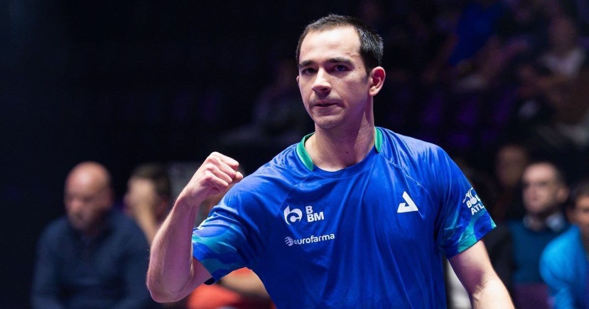 Hugo Calderano vence russo e avança à semifinal do WTT de Montpellier