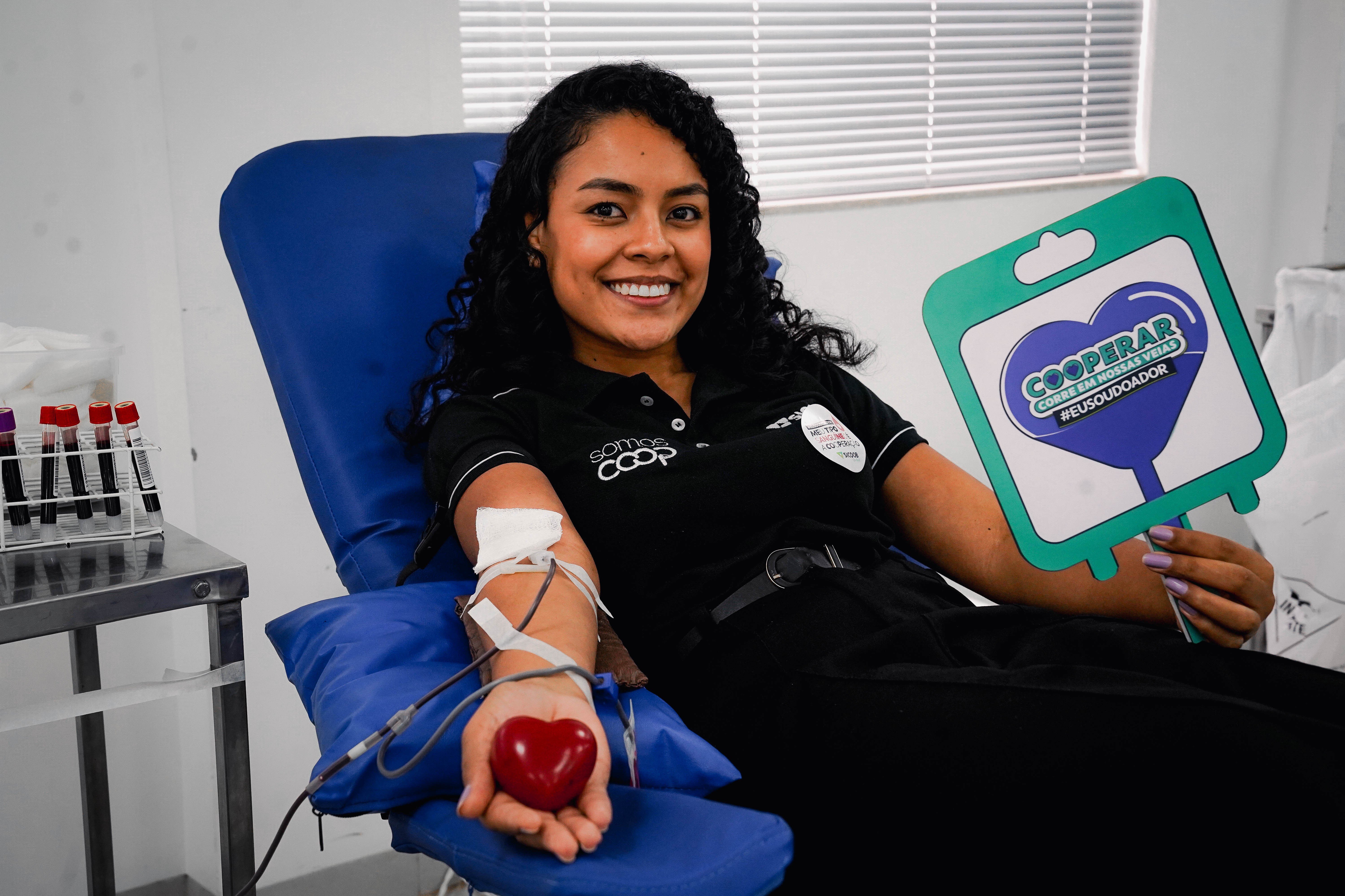 Sicoob Credisul mobiliza doadores de sangue por meio do cooperativismo