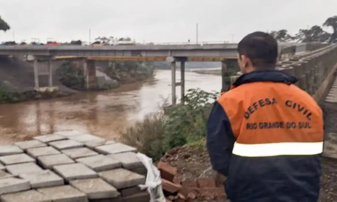 Defesa Civil emite alertas para temporais no Rio Grande do Sul