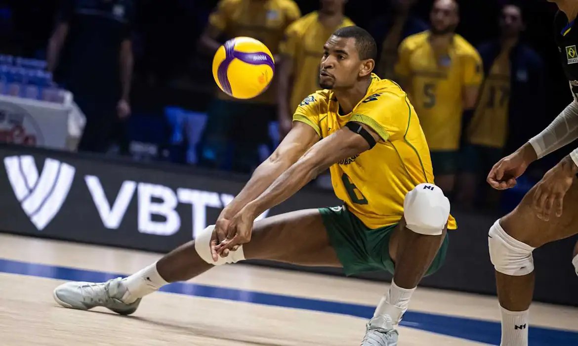 Inédito: Brasil cai na 1ª fase da Liga das Nações de vôlei masculino