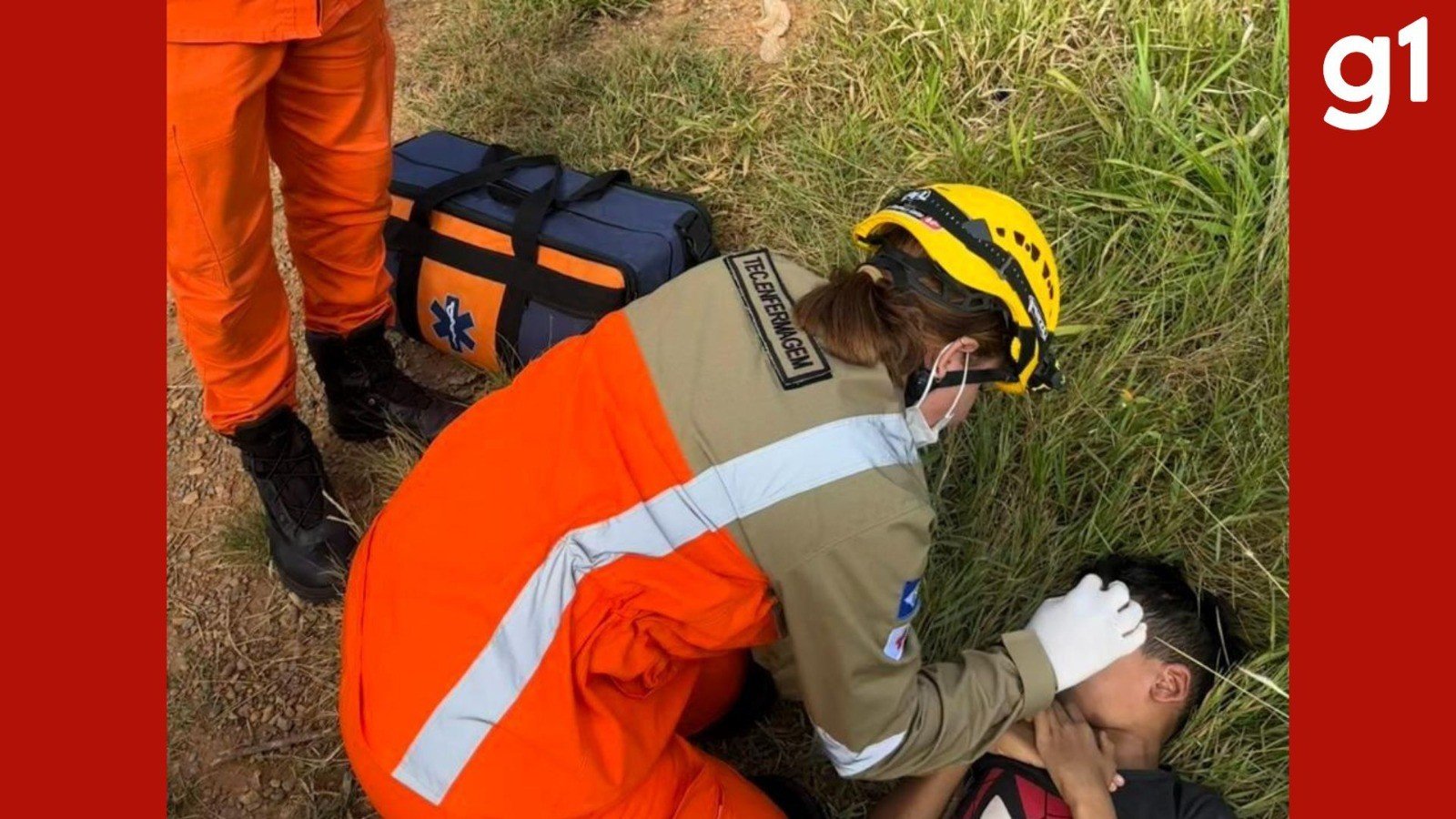 Criança é atingida por anzol e fica com objeto preso à pálpebra durante pescaria em MT