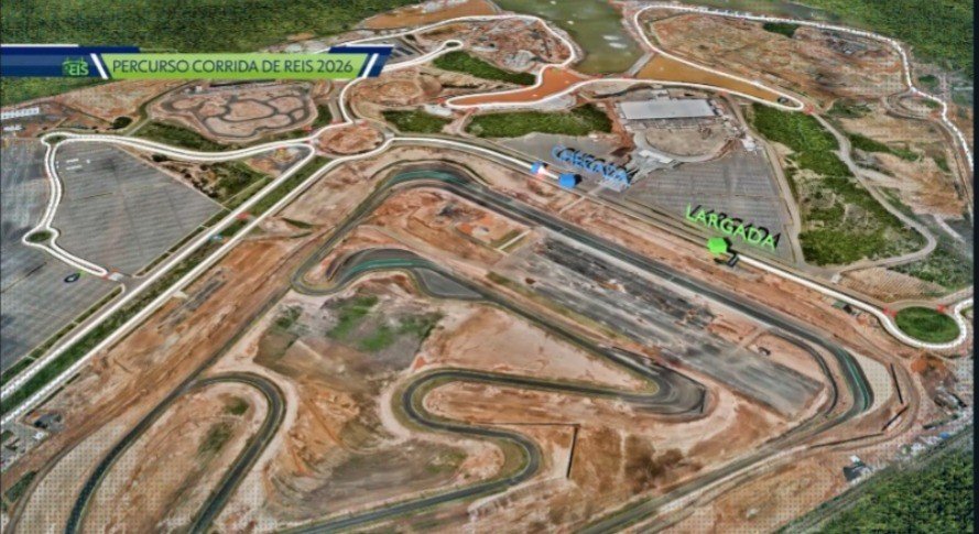 VÍDEO: confira percurso da Corrida de Reis 2026 no Parque Novo Mato Grosso
