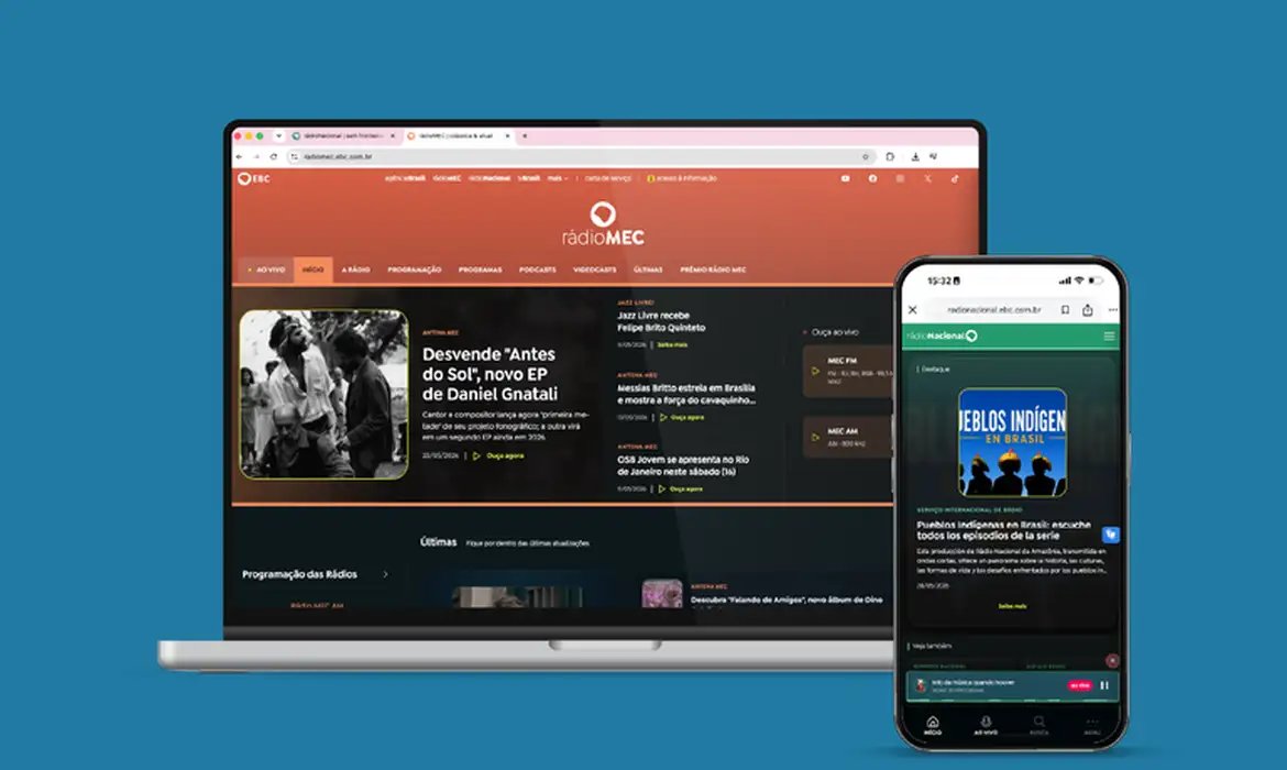 EBC lança novos sites das rádios Nacional e MEC nesta quarta-feira 