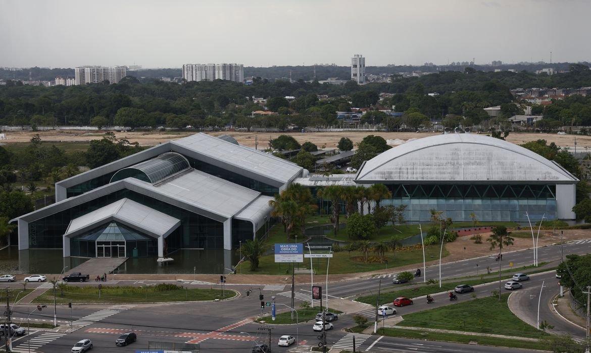Navios de cruzeiro chegam em Belém, eles vão receber hóspedes na COP30