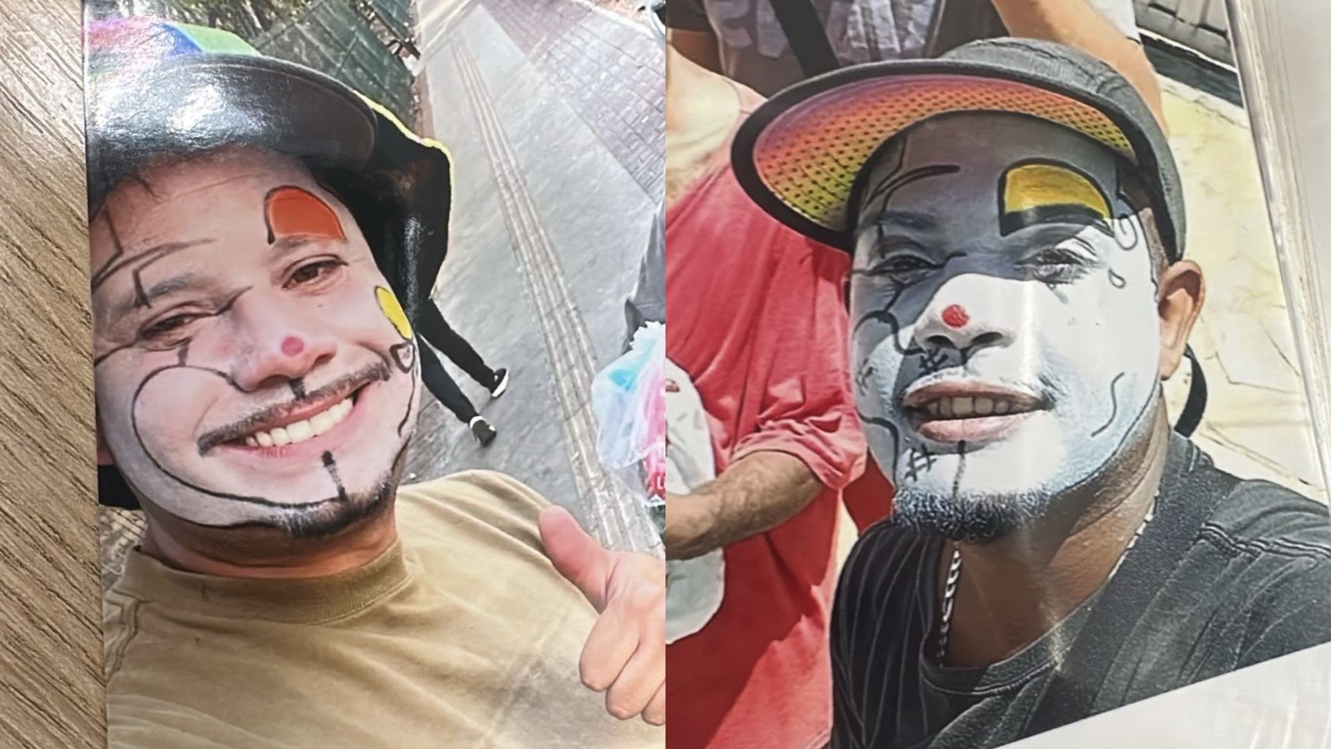 Criminosos de SP vestidos de palhaços são presos aplicando golpe da maquininha em semáforos de Vitória