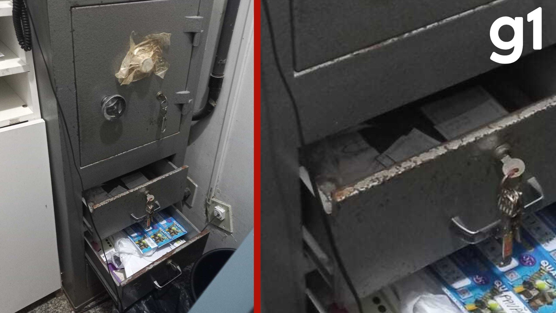 FOTO: veja onde bilhete premiado de R$ 29 milhões da Mega-Sena estava armazenado antes de suposto furto