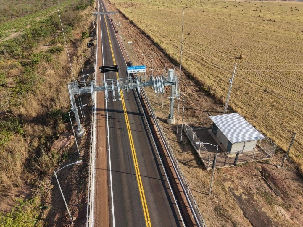 Pedágio eletrônico começa a funcionar neste sábado (10) na MT-130