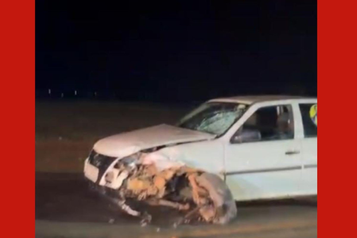 Motociclista morre após bater de frente com carro durante carreata política em MT