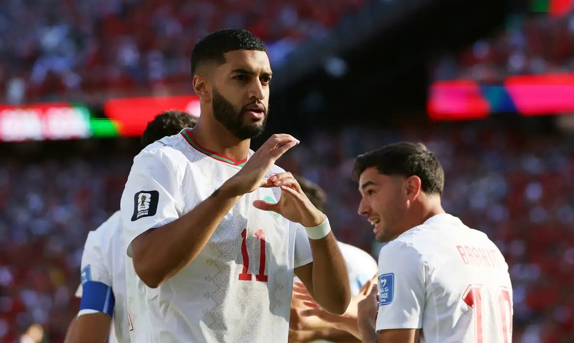 Com gol relâmpago, Marrocos derrota Escócia pelo grupo do Brasil 