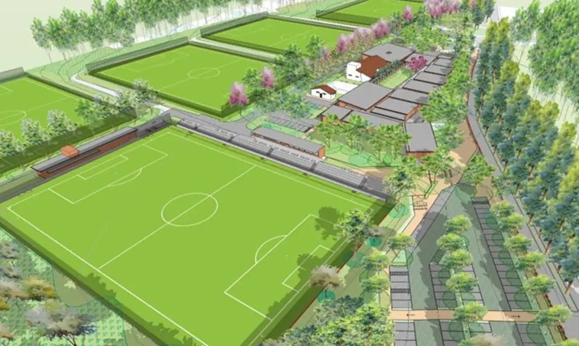 Obras do Centro de Futebol Feminino em Araraquara começam na segunda 